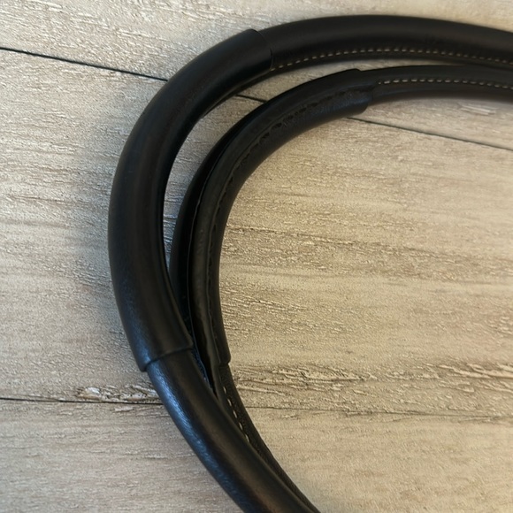 Authentic Coach SOHO Leather whipstitch Tote Style 5770 Black - Picture 10 of 13